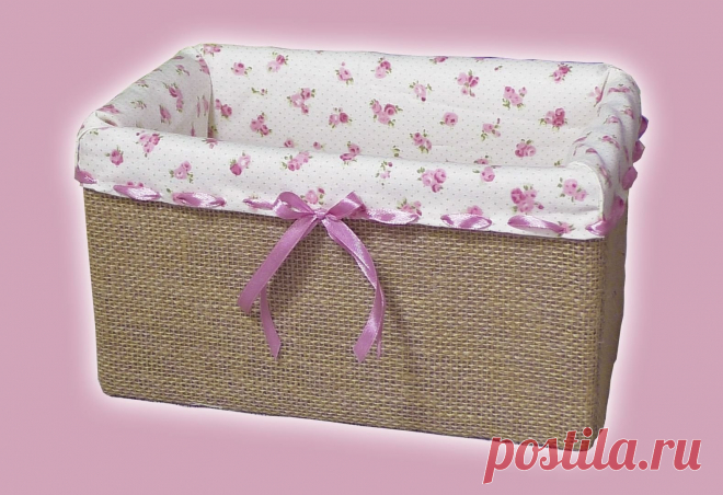 Как сделать самому корзинку для хранения домашних мелочей | | HANDMADE | своими руками | Пульс Mail.ru