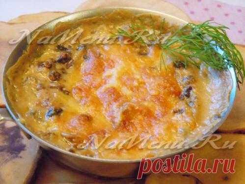 Жюльен из грибов, рецепт