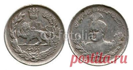 thousand dinares, Iran, Muzaffar al-Din Shah, 1925 из vadim0001, Роялти-фри стоковое фото #64842292 на Fotolia.ru
