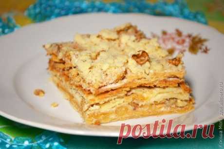 Нежный тортик с орехами | Ваши любимые рецепты