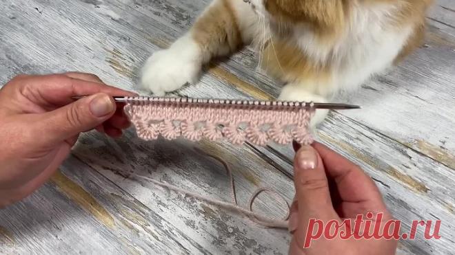 Вязание спицами Набяяяями.