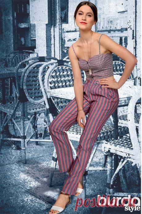 Шьем узкие прямые брюки с 4 карманами — Мастер-классы на BurdaStyle.ru