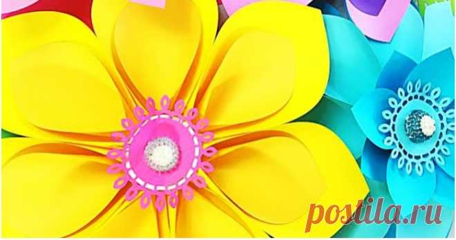 How to Make Giant Hawaiian Paper Flowers  Easy Giant Paper Flower Tutorial                         Lately my home studio has been overflowing with new flower designs.    I think my ...