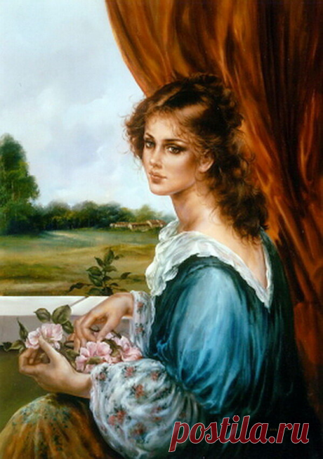 Яркие романтические картины современного итальянского художника Люсии Сарто | 18+ Интересное в интернете - уникальные статьи, которые увлекут тебя в мир культуры, искусства, истории и туризма. | Дзен