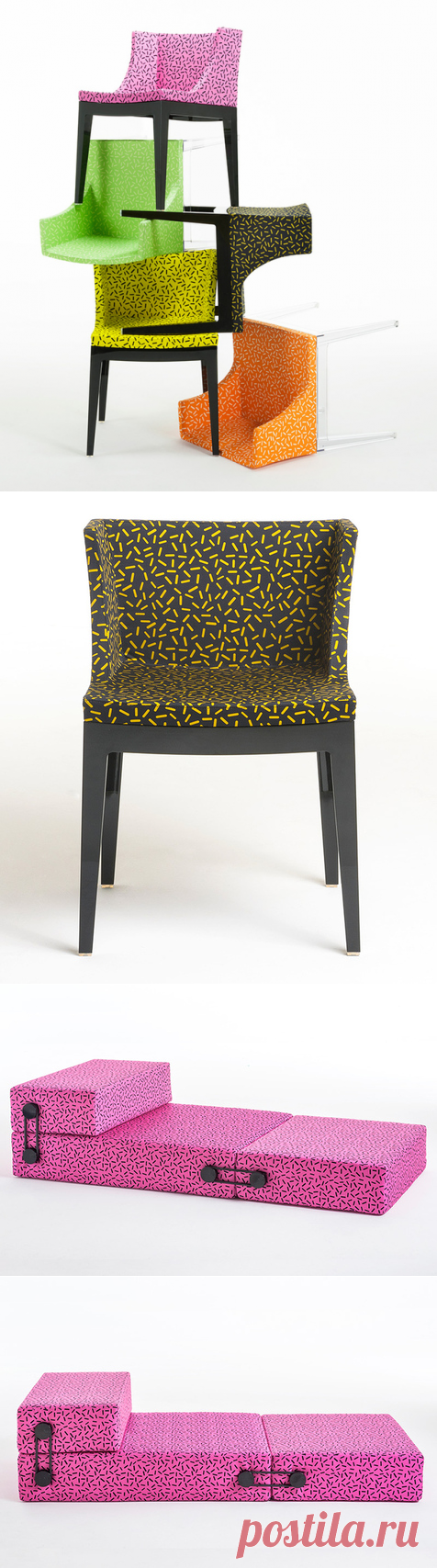 Новая коллекция Kartell + Memphis | Мебель для дома в журнале AD | AD Magazine