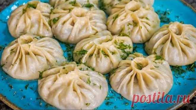 МАНТЫ УЗБЕКСКИЕ ИЗ РУБЛЕННОГО МЯСО 🍽