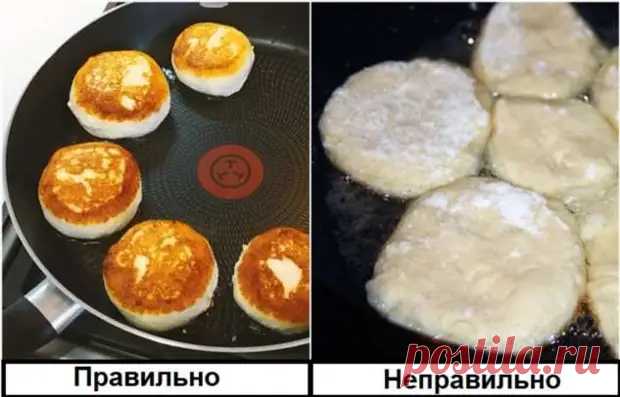 Почему сырники разваливаются на сковороде в процессе жарки и как все исправить - медиаплатформа МирТесен