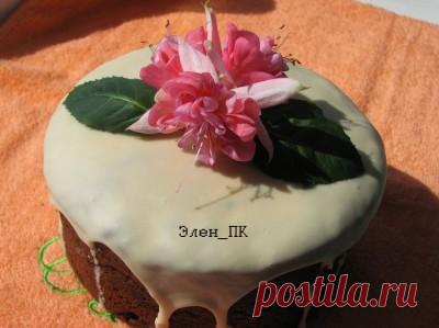 Помадка сахарная на кулич