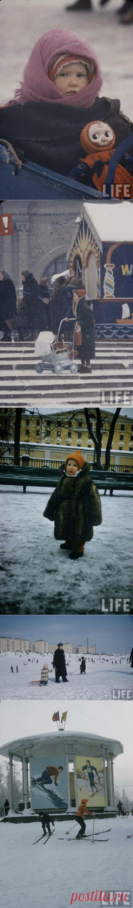 Эти зимние фотографии из СССР вернут вас в детство !!!