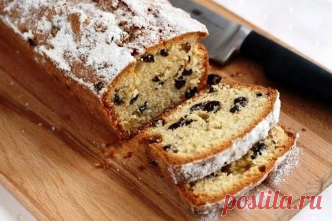 Классический рецепт кекса с изюмом >>>>>