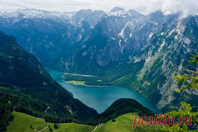 Кёнигзее - самое чистое озеро Германии