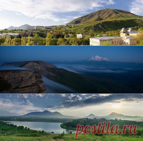 Город Пятигорск -фото панорамы Павла Багданова.