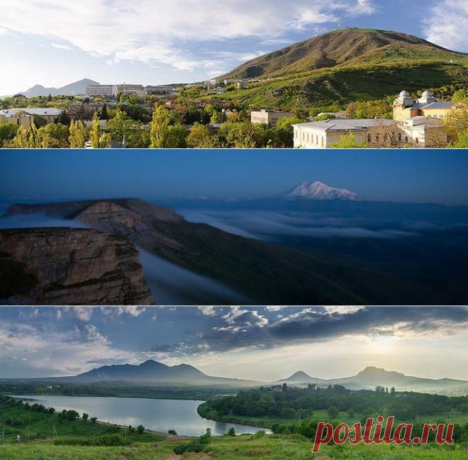 Город Пятигорск -фото панорамы Павла Багданова.