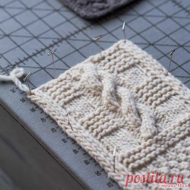 Как не ошибиться с размером свитера. О пользе образца