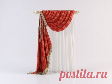 ▶ Ткань уложенная в складки - Драпировка Штор - YouTube