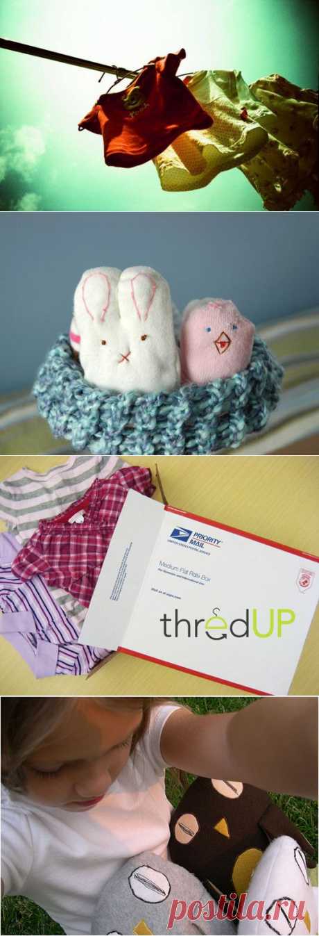 6 Clever Ways to Deal With Outgrown Baby Clothes | Inhabitots