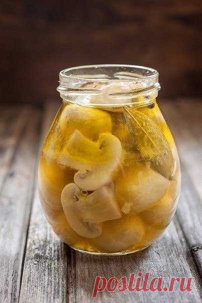 Маринованные шампиньоны за 5 минут