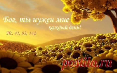 Насколько Он вам нужен сегодня?
