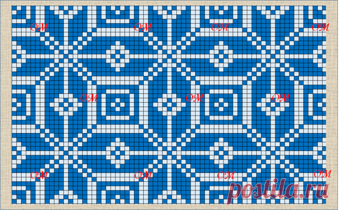 21 жаккардовая схема в стиле норвежских узоров | ЖАККАРДос | Яндекс Дзен