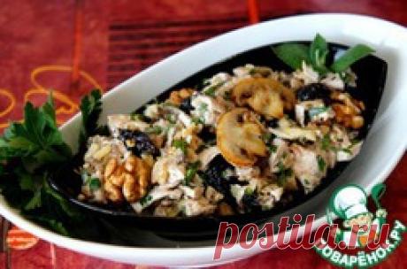 Ещё салатик на Новогодний Стол. &quot;МОЛОДЕНЬКИЙ КОРНЕТ&quot;...: Дневник пользователя Galy Bachova