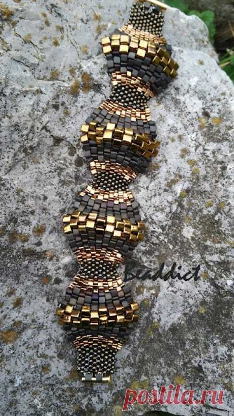 Beaddict: "Hepehupás út" karkötő, gyűrű és nyakék / "Bumpy Road" Bracelet, Ring and Necklace