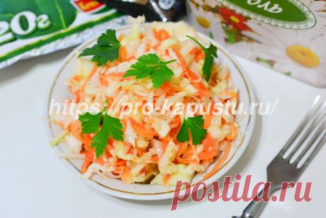 Квашеная капуста с яблоками на зиму - пошаговый рецепт с фото