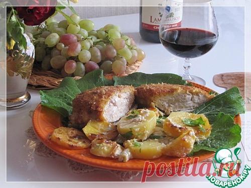 Куриный сюпрем с соусом 