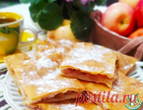 Яблочный пирог – кулинарный рецепт