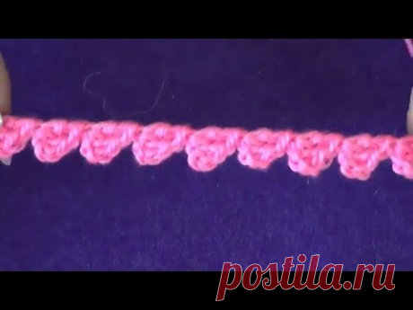 Наборный ряд с фестонами - YouTube
