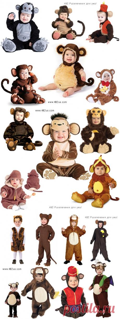 100 идей детского новогоднего костюма обезьяны (фото)