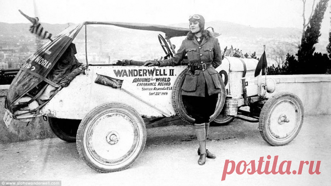 Алоха Уандервелл - Индиана Джонс в женском обличии, объехавшая мир на Ford Model T