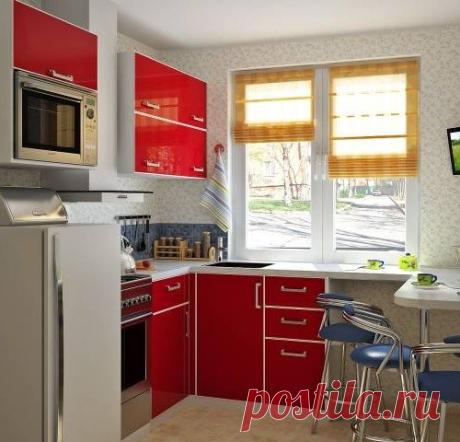 Планировка маленькой кухни 6 метров