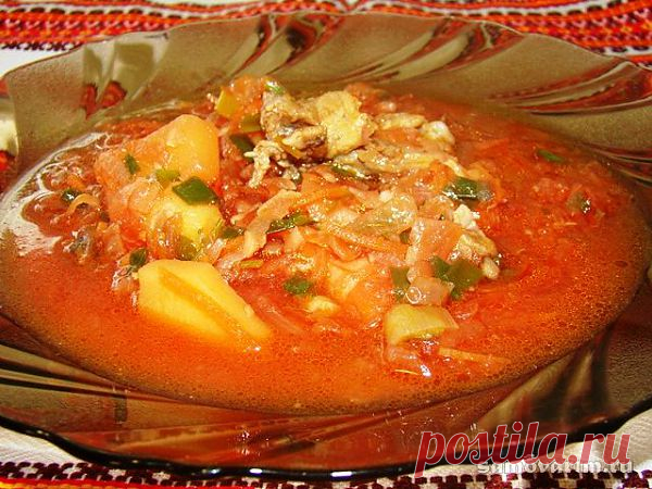 БОРЩ ЗАКАРПАТСКИЙ (ИЗ МУКАЧЕВО)