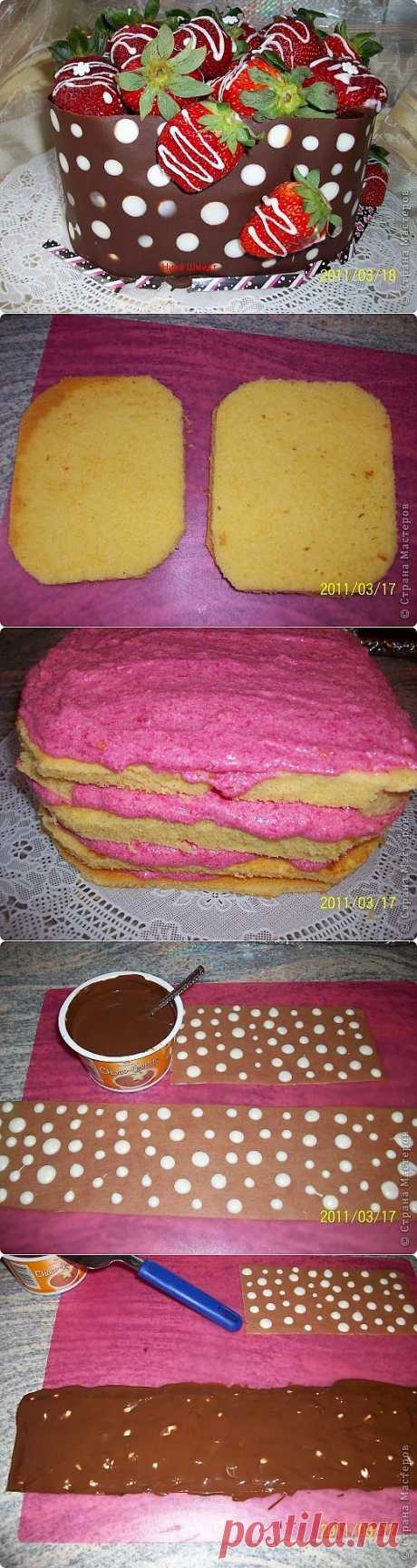 Торт..Клубничный....