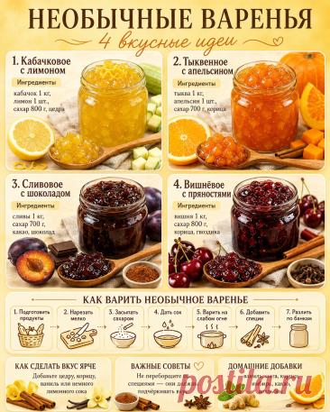 Необчные варенья
