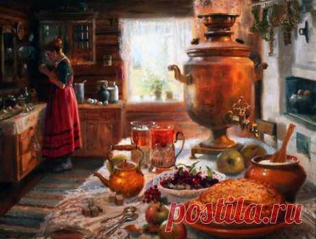 луг.околица.домишко.Василий Жданов.