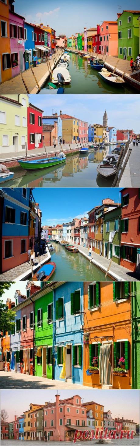 (+1) - Разноцветная деревня Бурано. Италия | ТУРИЗМ И ОТДЫХ