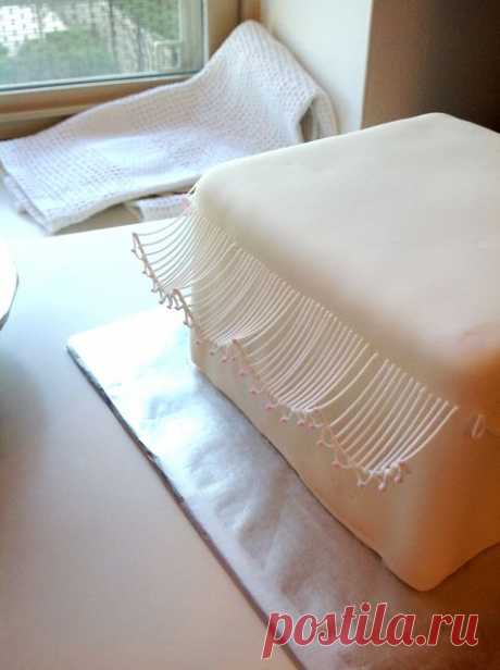 Australian string work Mini Tutorial   Today i’m posting a mini Australian string work  tutorial. I took this class at the Wilton School with Barbara Evans (Xtreme Stringwork). She is a great teacher and  Award winning deco…