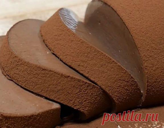 Шоколадный мусс-рулет — такой вкуснятины вы ещё не пробовали