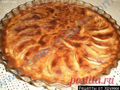 Шарлотка с яблоками