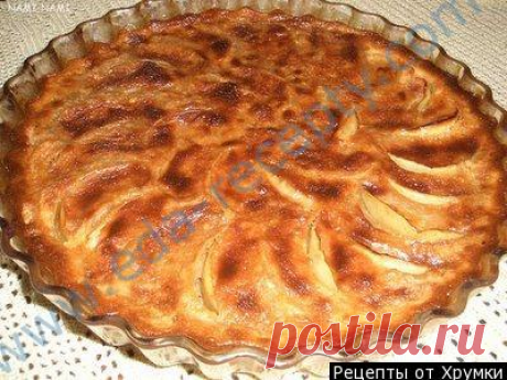 Шарлотка с яблоками