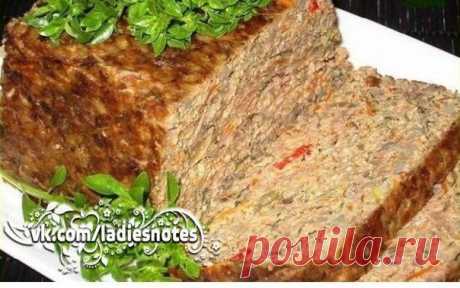 Вкусный пирог из говяжьей печени | Женский журнал
