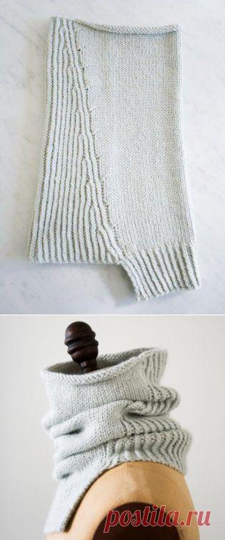 Structured Alpaca Cowl in Purl Soho’s New Alpaca Pure! | The Purl Bee