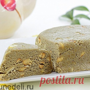 Вкуснющая и ароматная Домашняя халва с арахисом