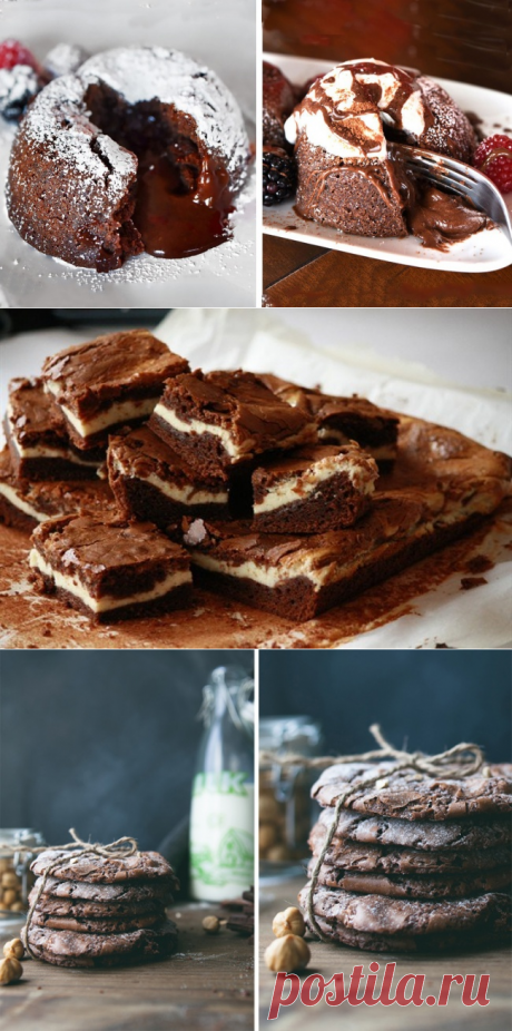 7 крутых шоколадных десертов для тех, кто плевать хотел на диету