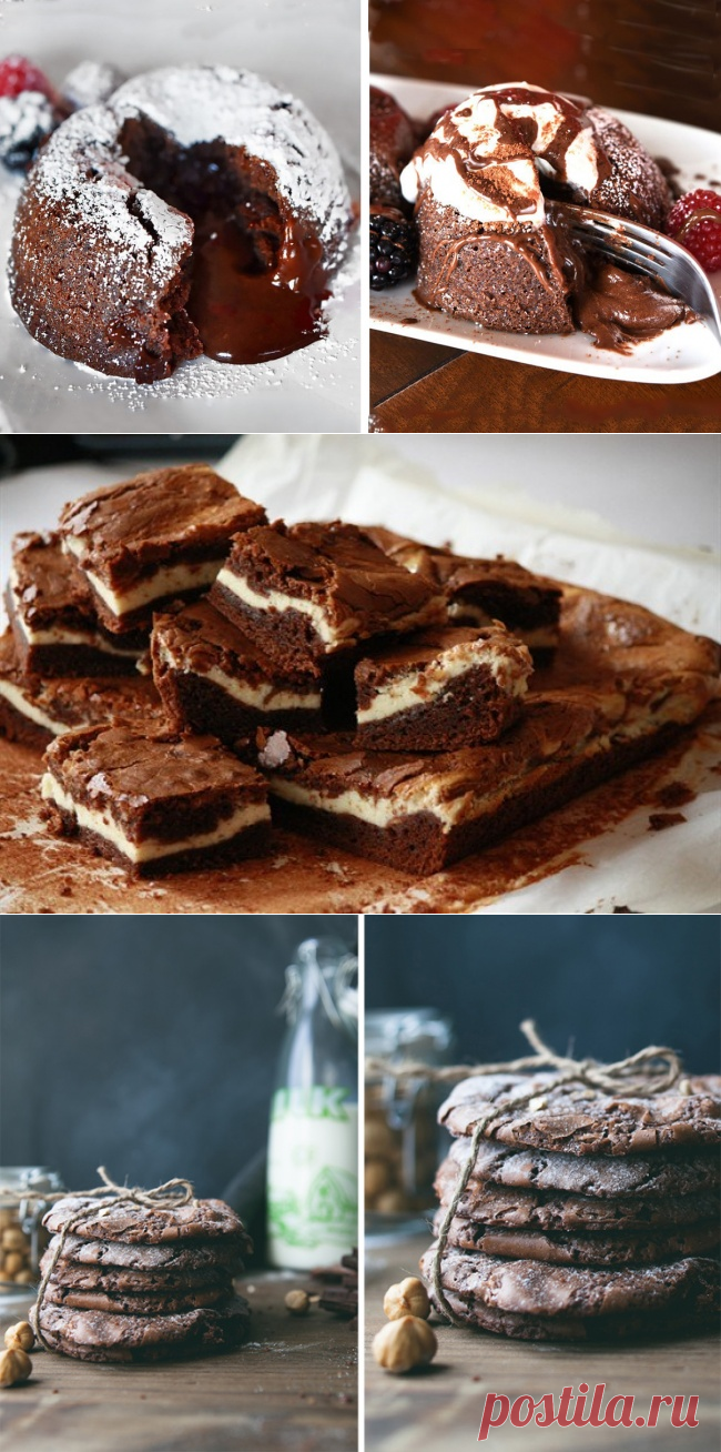 7 крутых шоколадных десертов для тех, кто плевать хотел на диету