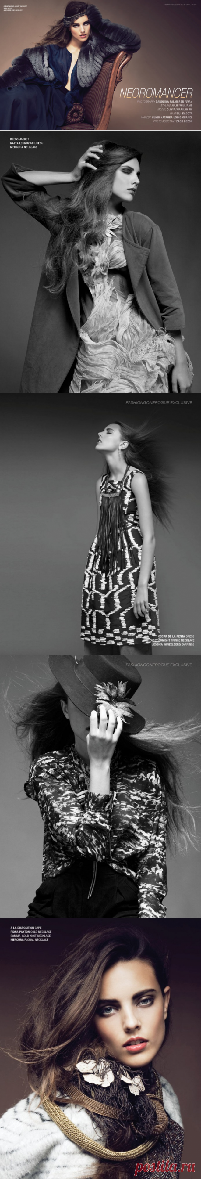 Olivia Pires for Fashion Gone Rogue by Carolina Palmgren — Модно / Nemodno