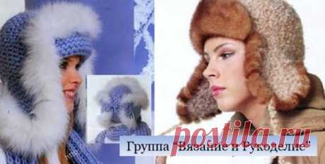 Две шапочки спицами
#шапки