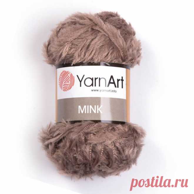 Пряжа YarnArt Mink 346 черный купить в Новосибирске по цене 115.00 руб.