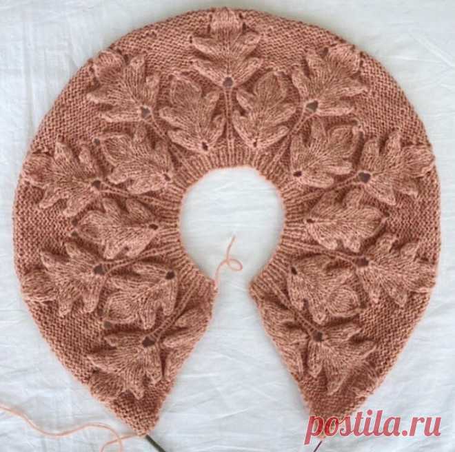 Пять моделей спицами красивым узором 